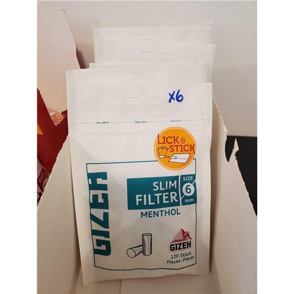 Slim Filter Menthol (6 x 120)