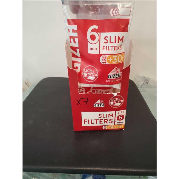 Gizeh Slim Filters 6mm (8 x 150)