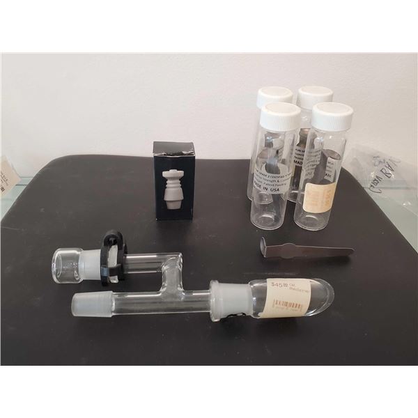 Ceramic 14mm Nail, Oill Reclaimer, Titanium Spoons