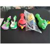 Image 1 : Lot of Silicone and Glass Pipes (5ct)