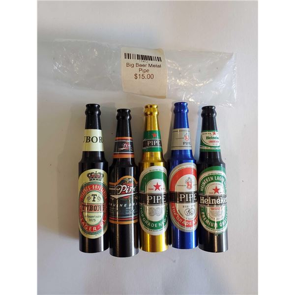 Big Beer Metal Pipe (5ct)