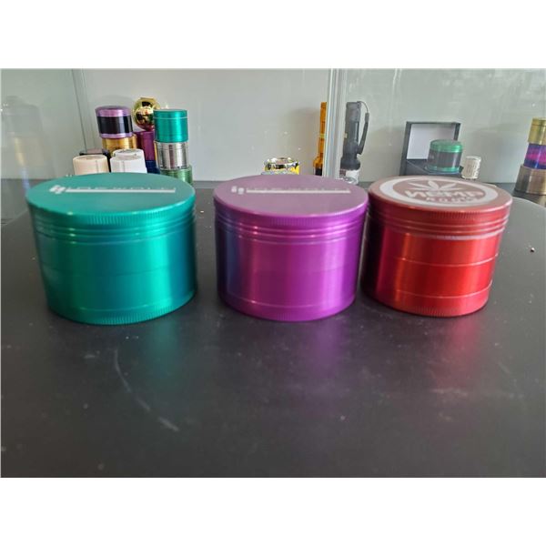 Lot of 3 Grinders