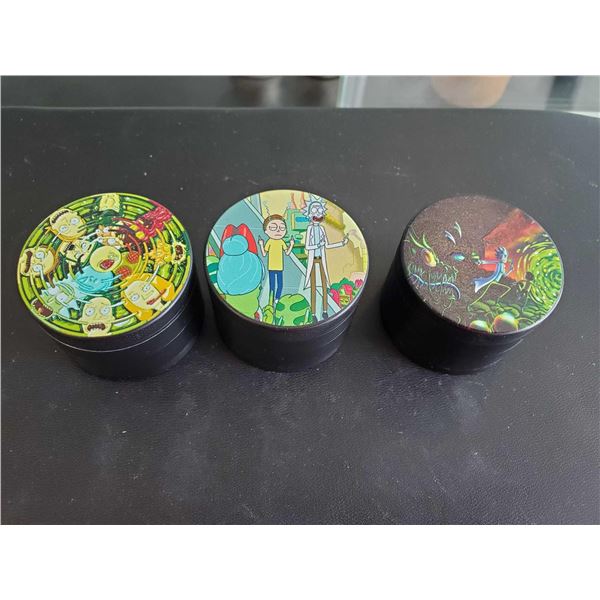 Rick & Morty Grinders (3ct)