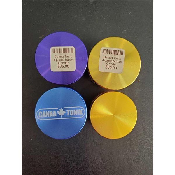 Canna Tonik 4piece 56mm Grinder (4ct)