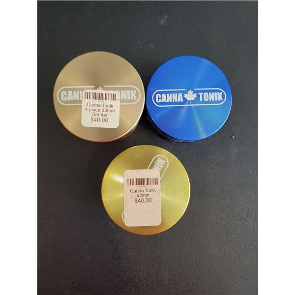 Canna Tonik 4piece 56mm Grinder (3ct)