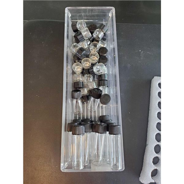 Glass Tubes and Lids