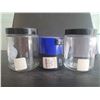 Image 2 : Lot of 3 - Glass & Mini Vac Storage continers