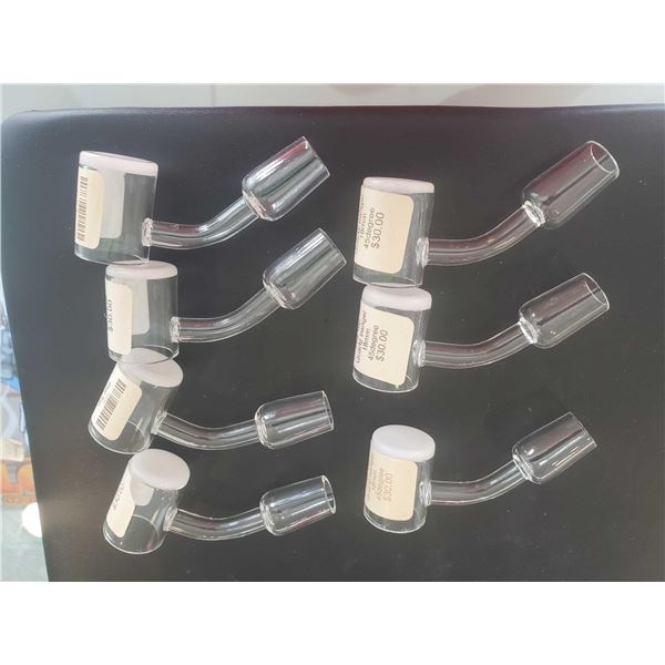 Flat Top Quartz Banger 18mm 45 degree - Lot of 7