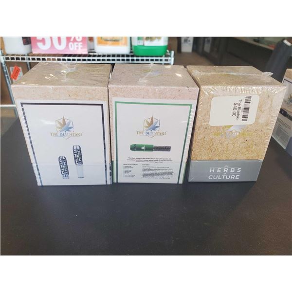 Herb of Culture The Bluntsky Pipe System :Lot of 3