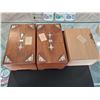 Image 1 : Lot of 3 Solid Wood Storage Boxes