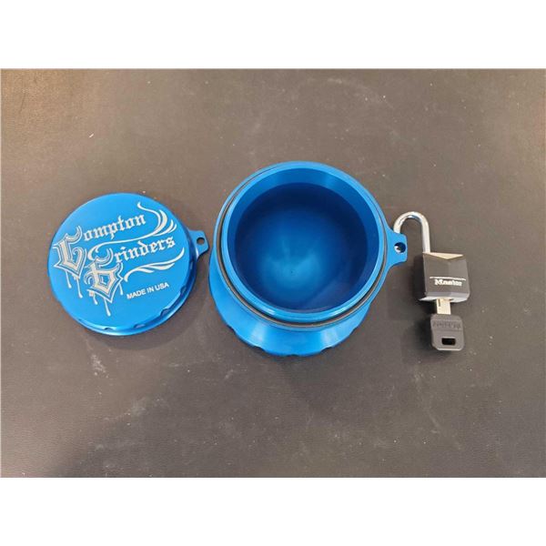 Compton vault with lock