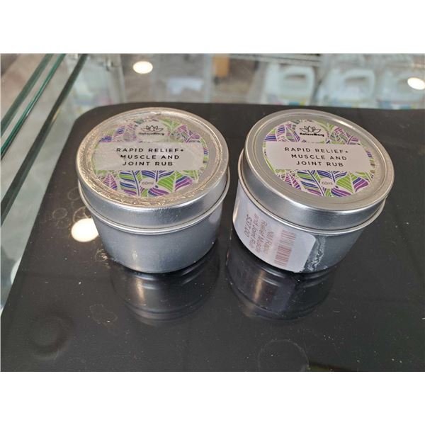 Nature mary Rapid Relief Muscle & Joint Rub Lot of 2