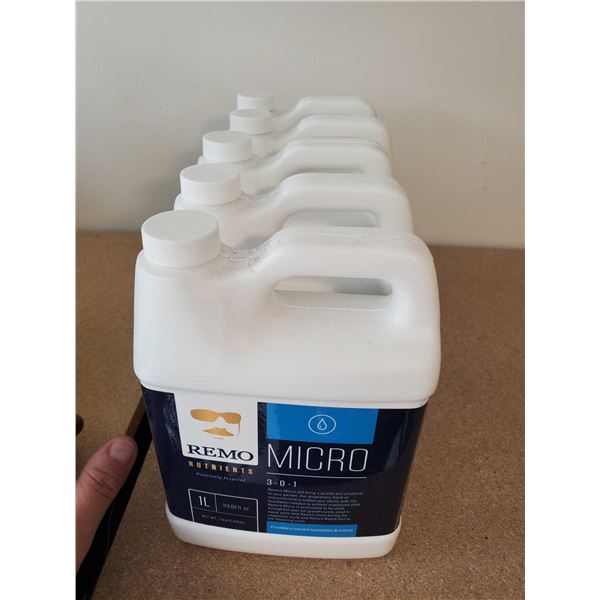 Remo Micro nutrients 3-0-1 Lot of 5 x 1L