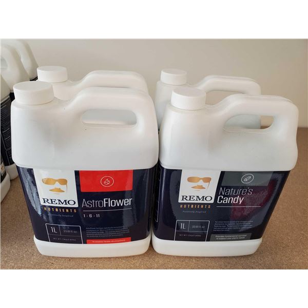 Remo Micro nutrients assorted  Lot of 4 x 1L