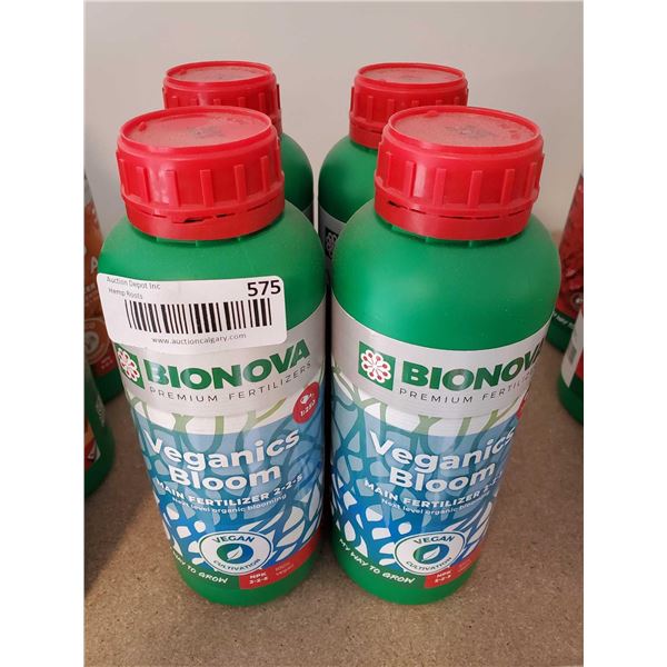 Bionova COCO Veganics Bloom  Fertilizer 2-2-5 - lot of 4