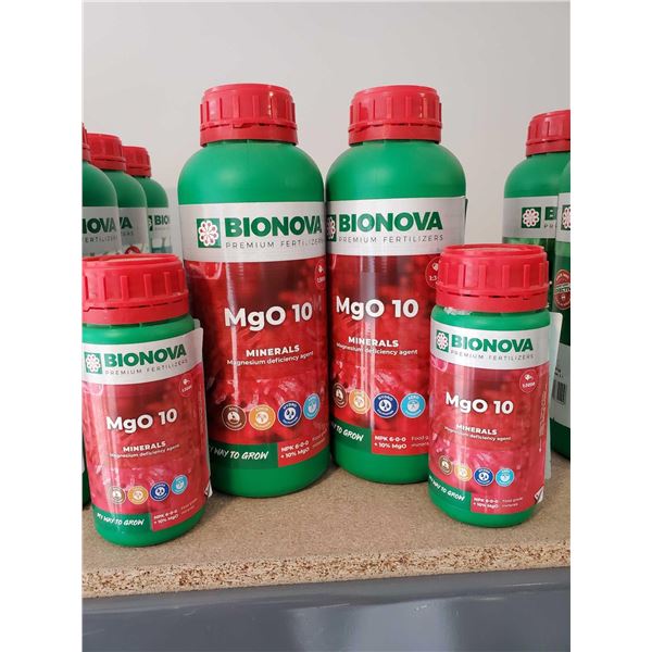 Bionova COCO MgO 10 Magnesium Fertilizer 8-0-0 - lot of 4