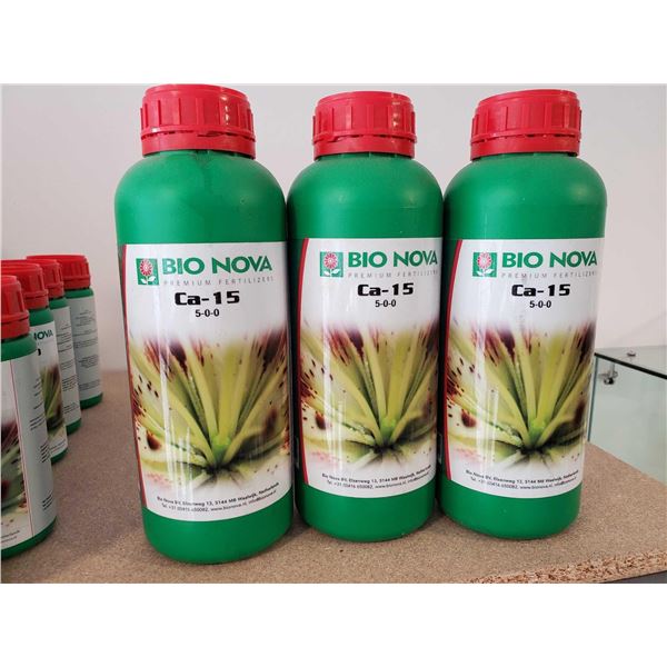 Bionova Ca-15 5-0-0 Fertilizer - lot of 3