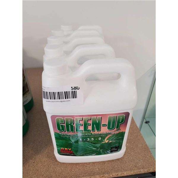 Green Up Hydroponic Specialty Nutrients 1-3.5-0 lot of 5 x 202lbs