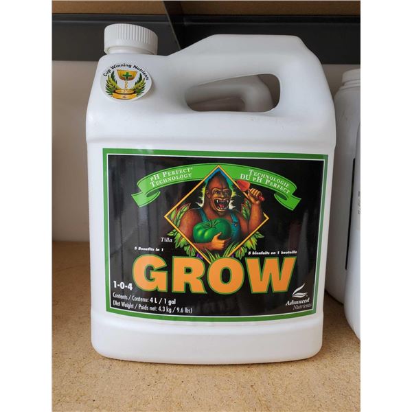 Advanced Nutrients GROW 1-0-4 , 4L Jug