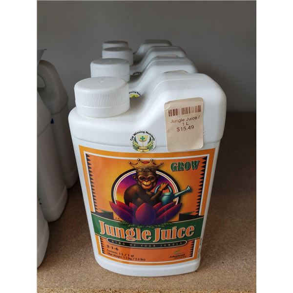 Jungle Juice Fertilizer 2-1-6 , 4 x 1L
