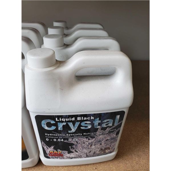Liquid Black Crystal 0-0.04-0.06 Fertilizer nutrient, 4 x 1L