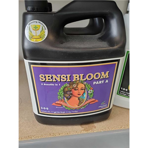 Sensi Bloom Part A 3-0-0 Fertilizer - 4L Jug