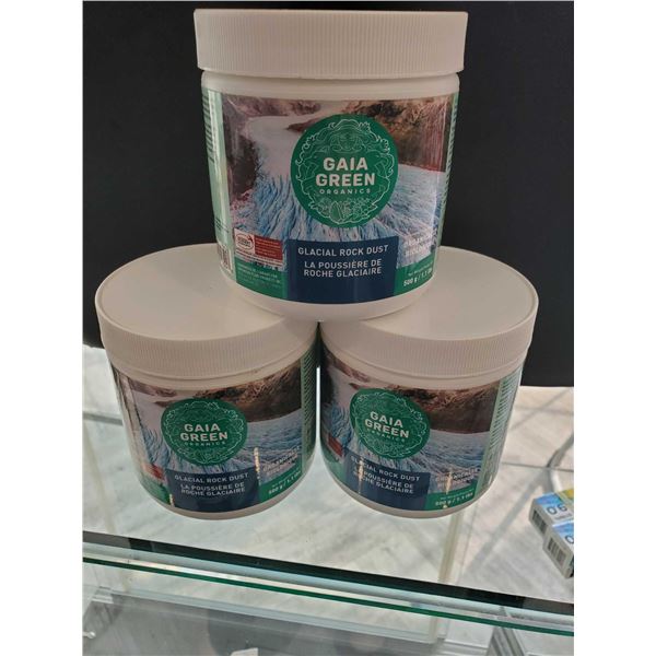 Gaia Green Glacial Rock Dust Nutrient -3 x 500g