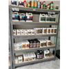 Image 1 : U Line Grey 5 Tier Shelving Unit approx 52 inch wide - REMOVAL SEPTEMBER 20 ONLY 9AM-11AM - BUYER MU