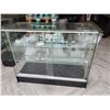 Image 1 : Sliding Glass Double Door Display Showcase approx 5 ft long, lockable - REMOVAL SEPTEMBER 20 ONLY 9A