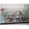 Image 2 : Glass Display Case with shelves, sliding glass front access door, lockable approx 60" x 36" - REMOVA