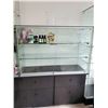 Image 1 : Retail Display Cabinet with 4 drawer lower storage and glass lockable display cabinet with shelving 