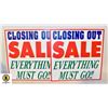 Image 1 : 2 CLOSING OUT SALE SIGNS