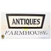 Image 1 : FARMHOUSE & ANTIQUES 20 INCH WALL SIGNS