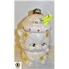 Image 1 : VINTAGE SNOW KITTY COOKIE JAR
