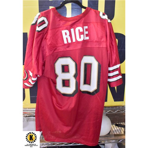 SAN FRANCISCO  RICE  JERSEY AUTHENTIC APPAREL