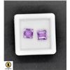 Image 1 : #174- NATURAL UNTREATED AMETHYST GEMSTONE 3.45CT