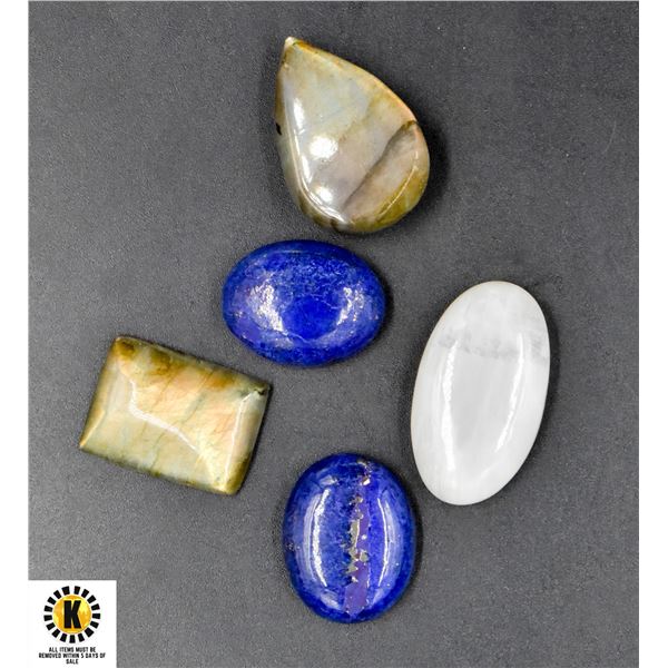 #250-NATURAL LABRADORITE,MOONSTONE,LAPIS LAZULI