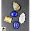 Image 1 : #250-NATURAL LABRADORITE,MOONSTONE,LAPIS LAZULI