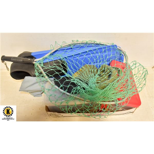 BUNDLE OF FISHING & SCUBA DIVING ITEMS