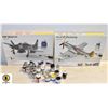 Image 1 : NEW (2) TESTORS MODEL AIRCRAFT