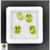 Image 1 : #341-NATURAL GREEN PERIDOT OVAL  GEMSTONE 3.20CT