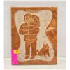 Image 1 : SOAP STONE CARVED WALL PLAQUE