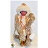 Image 1 : VINTAGE INDIGENOUS DOLL + MINI DOLL