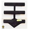 Image 1 : 3 TIER BAR BLACK VELVET JEWELRY DISPLAY STAND