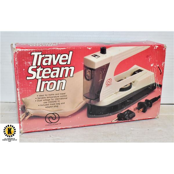 TRAVEL STEAM IRON SET