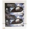 Image 1 : PAIR OF NEW  BLACK STEAMPLY TRAVEL STEAMERS