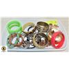 Image 1 : ASSORTED BANGLE AND COPPER BRACELETS (TRAY)