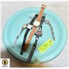 Image 1 : 5 LADIES FASHION WATCHES (ALL NEW BATTERIES)