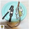 Image 1 : 5 LADIES DESIGNER WATCHERS: AK, GUESS, FOSSIL,