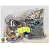 Image 1 : 2 BAGS OF VINTAGE MIX ESTATE JEWELRY TOGETHER